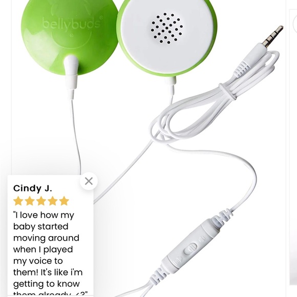 Belly buds prenatal Audio speakers new in box MSRP $45 - Picture 4 of 5